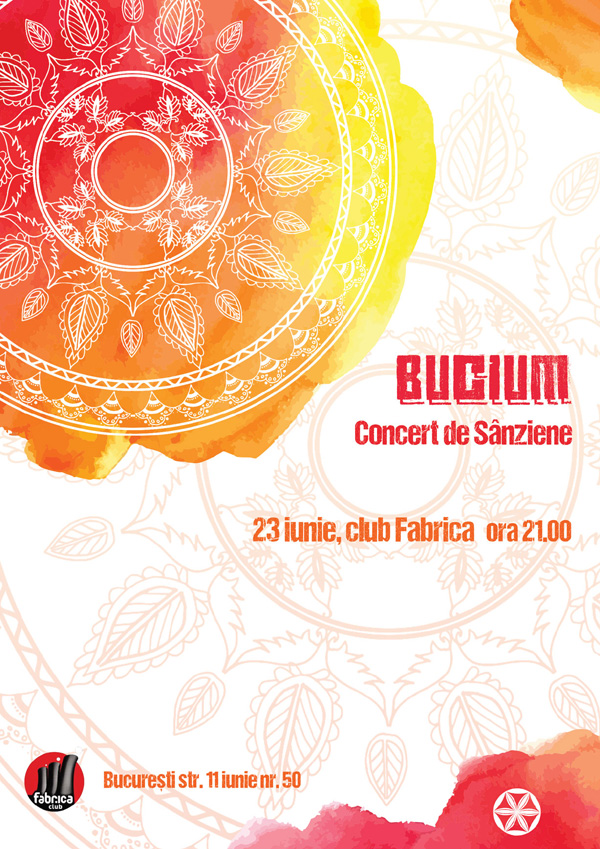 Concert Bucium la Bucuresti